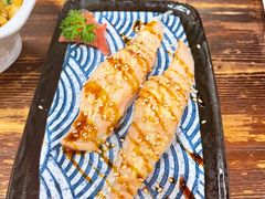 火炙三文鱼手握-小川洋风料理(街道口店)
