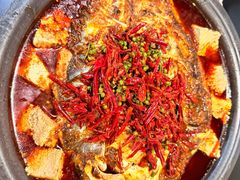 -探鱼·鲜青椒爽麻烤鱼(银泰城店)