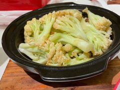 猪油渣花菜煲-清晖小苑•顺德地方菜(壹海城店)