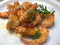 蜜汁酥皮虾-味+新京宴·烤鸭·北京菜(创意谷店)