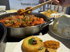 -贵州辣子鸡番茄鸡