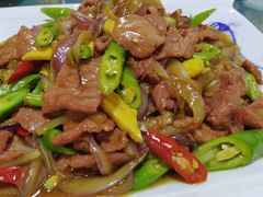 杭椒牛柳-老院子饭店·鲁菜·海鲜·家常菜