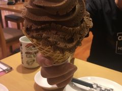 北海道冰淇淋巧克力味-昱匠·日本料理(金融街店)