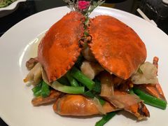 葱姜炒膏蟹-新南华大酒店(长寿店)