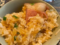 煲仔饭-大匠工房古船木艺术餐厅·猪肚鸡专门店(长白仙岛店)