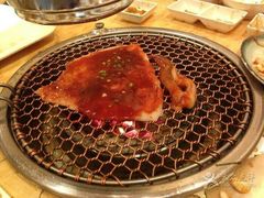 烤鱿鱼-牛信亭韩国料理·炭火烤肉(紫藤路店)