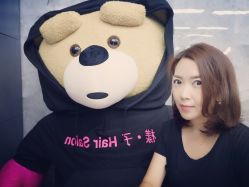 -INS羽毛接发·巴黎画染