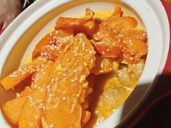 蛋黄焗南瓜-吕氏疙瘩汤·新鲁菜(济南万象城店)
