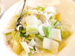 黄芽菜炒年糕-新南华大酒店(长寿店)