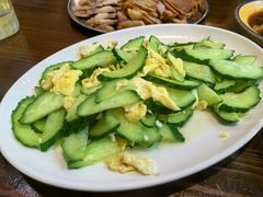 黄瓜炒鸡蛋-谢大牛馆·中式卤牛排(老店)