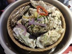 高压锅生蚝-蚝魁竹笼蒸生蚝 余杭店