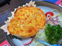 黄金海胆蟹壳烧-仙隐小鹿中華の日料(荣民龙首广场店)