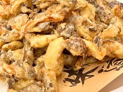 炸平菇-东北哈尔滨酱骨头馆房掌柜铁锅炖