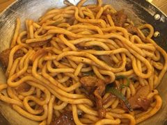 黑胡椒炒乌冬-锅儿挑面馆