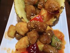 时果糖醋咕噜肉-西双版纳洲际度假酒店-曼霖轩中餐厅