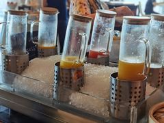 鲜榨果汁-广州四季酒店·意珍·意式自助餐