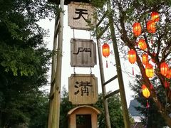 -天门沟九州驿站树上汤泉