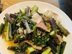 腊肉炒菜苔-汪爹爹武汉牛三鲜(朝外大街店)