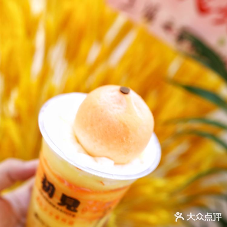 秋天的第一杯奶茶|可以吃的小💚💚