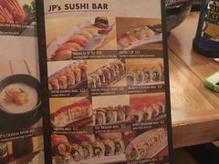 菜单-James Parker Sushi & Sake