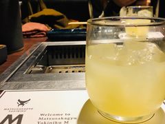 柚子酒-松阪牛焼肉M(法善寺横丁店)