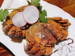 花雕太湖六月黄醉蟹-呼吸森林·生态农庄农家乐私房菜