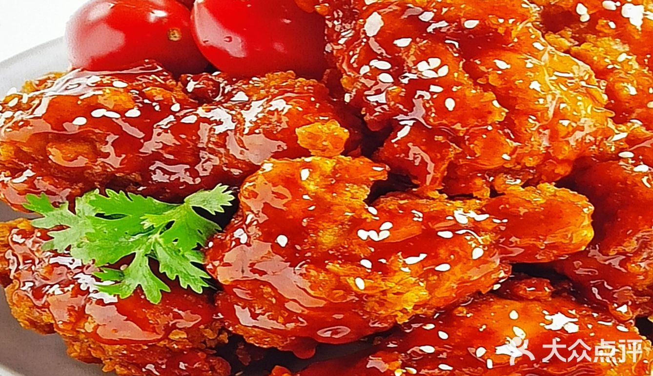 应该是最早最火的韩国炸鸡了