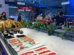 自助取餐区-海天盛宴新派海鲜自助餐厅(群力店)