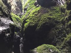 -龙水峡地缝景区