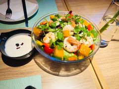 脆甜鲜虾沙拉-幸薈飯堂