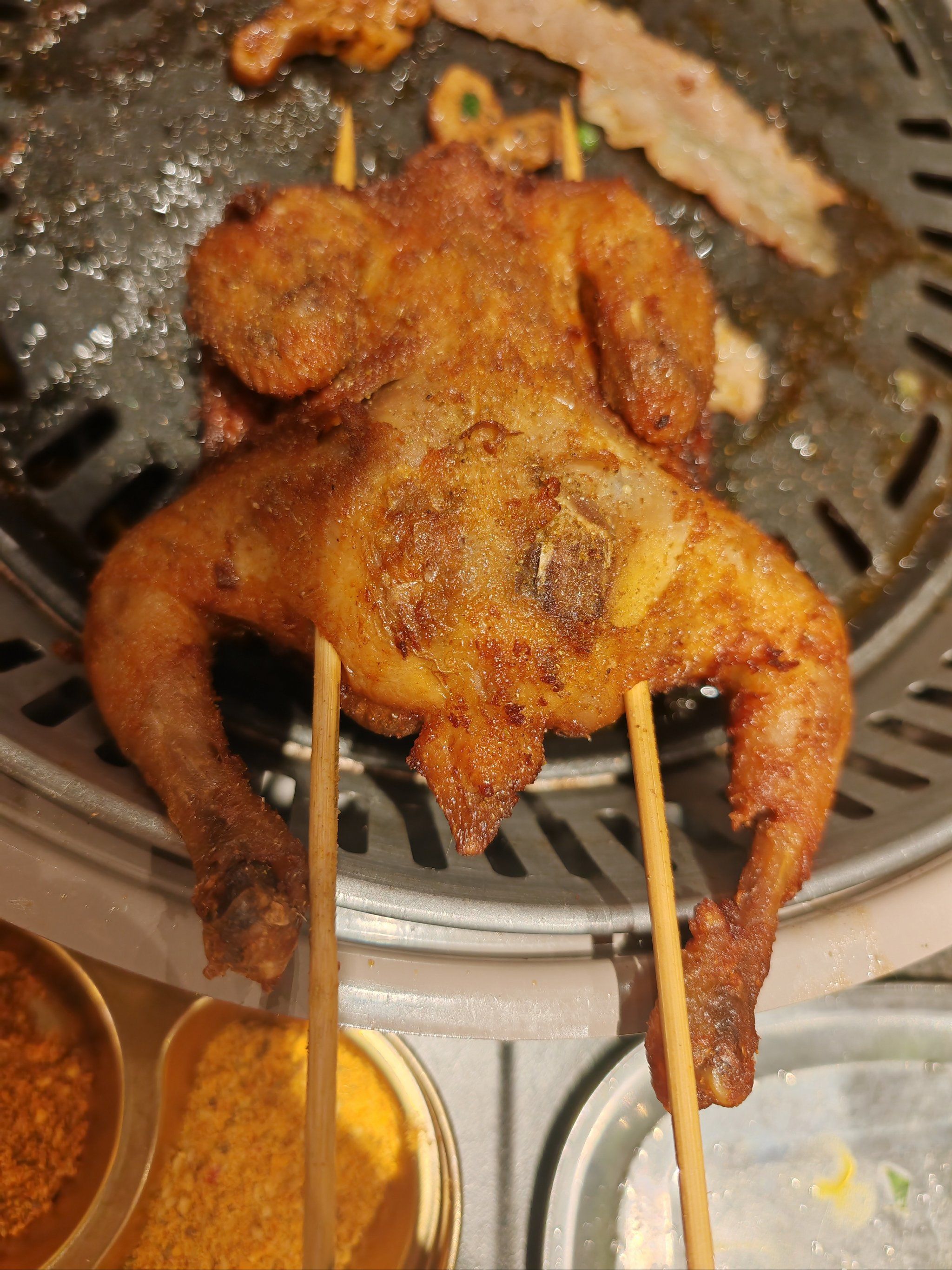 烤鸡烤鸡,快乐快乐!