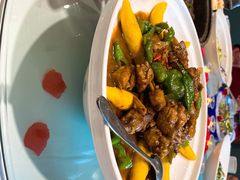 -海派美食·家宴海鲜青岛菜·石锅鲽鱼头(东方城店)