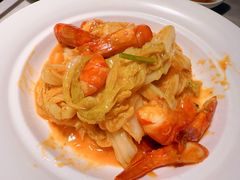 大虾炒胶州白菜-船歌·鱼水饺青岛菜(闽江二路店)