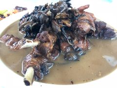 柴鸡炖蘑菇-北京白桦林彭兴全农家院