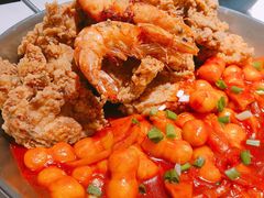 必点炸鸡翅配年糕-HOTISLAND海鸡岛·韩国料理(江南西店)