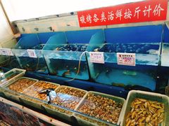-天盛海鲜烧烤大排档·本地小海鲜·牟平腿穗子(幸福店)