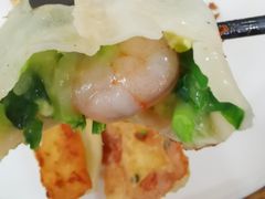 素虾仁锅贴-一品鲜鱼锅贴(人民一路店)