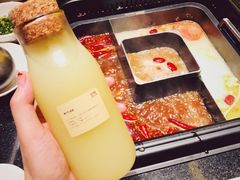 青柠乳酸菌-巴奴毛肚火锅(广益哥伦布店)