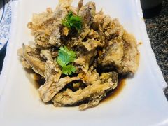 香炸鲫头鱼-渔民船说·北塘海鲜·天津菜·海肠捞饭(北塘古镇店)