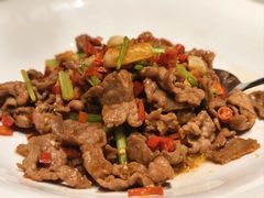 小炒黄牛肉-皇冠明珠鱼翅楼(水上公园店)