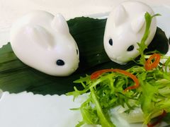 椰香小白兔冻糕-锦园春香港茶餐厅(西海湾旗舰店)