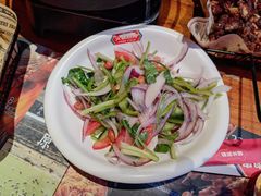 凉拌老虎菜-火联烧烤(学院路创始店)