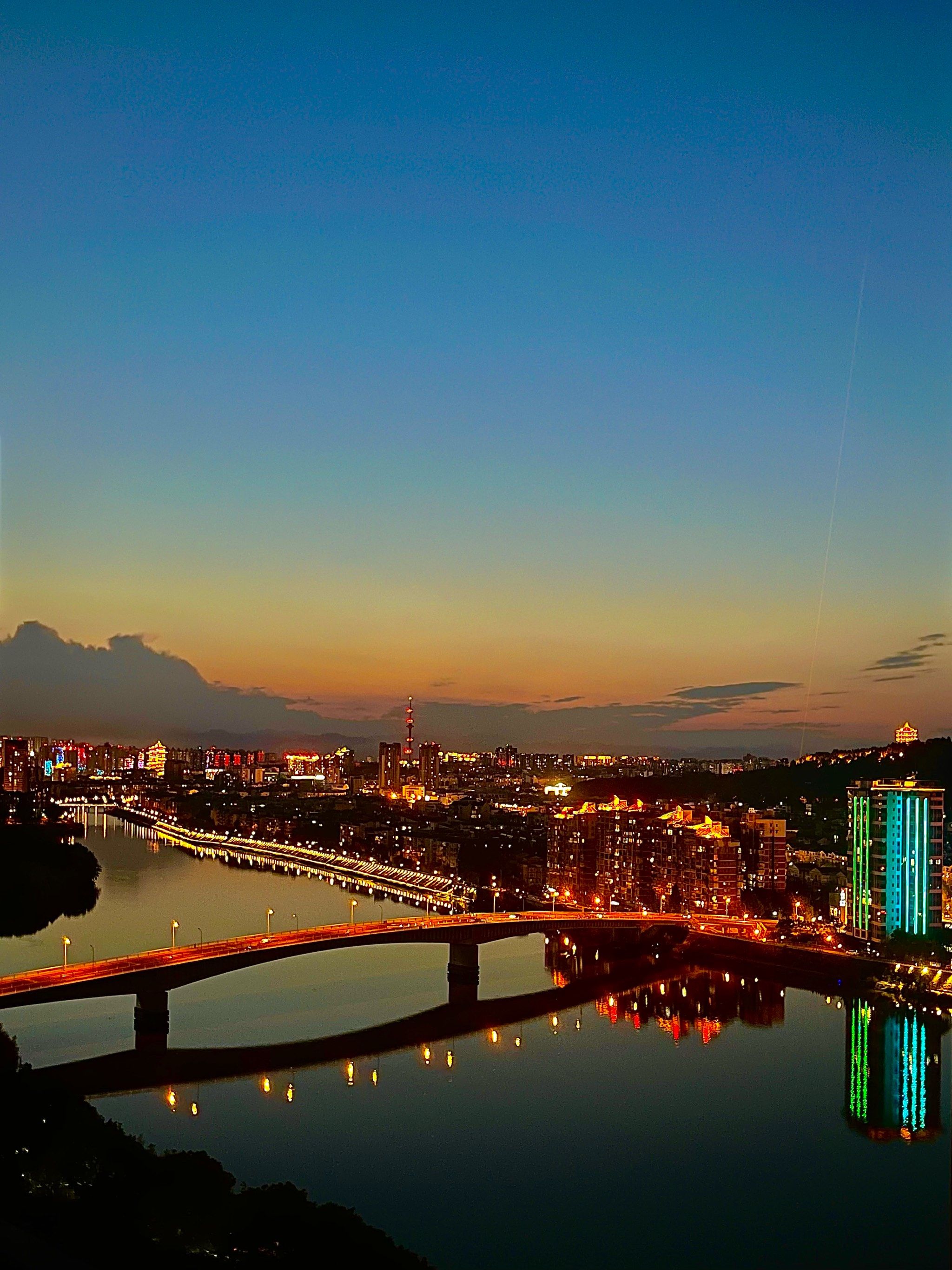 绵阳|夜色撩人的城景