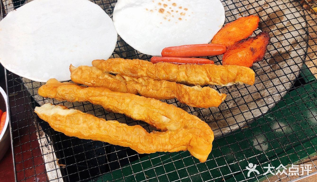 小推车上的灵魂早餐