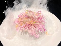 烟雾缭绕红菜心-新雅粤菜馆(南京东路店)