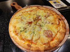 意式凤梨香肠披萨-西堤牛排(北京国瑞店)