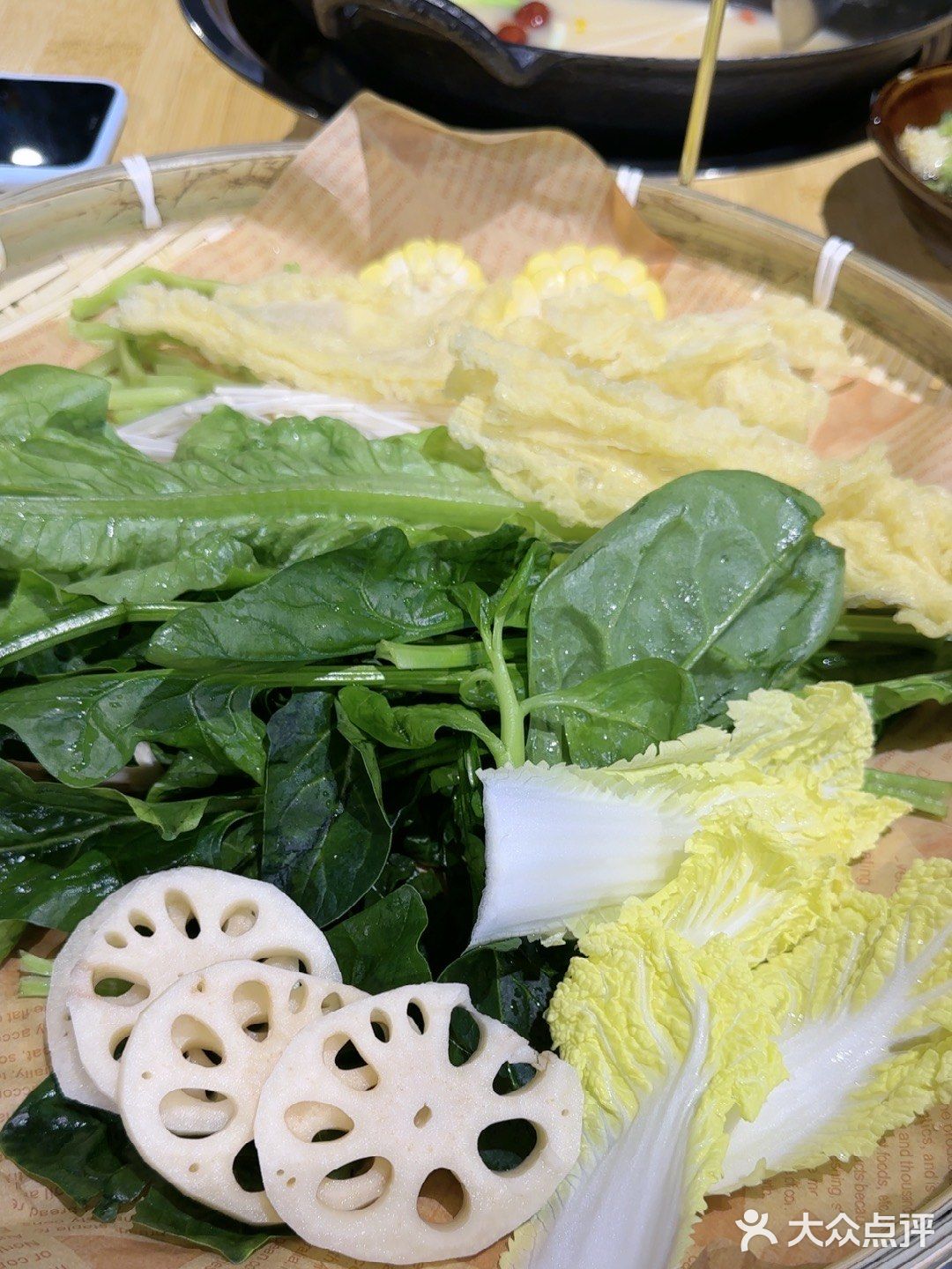 今天的火锅格外鲜美