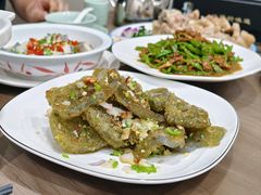 煎山芋粉-菜根香土菜馆