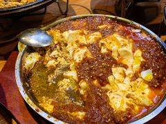 铁板豆腐鸡蛋-味之朝·烤盘牛肉·松兰拌饭