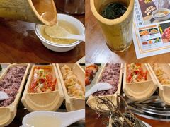 -胡须哥网红竹筒菜